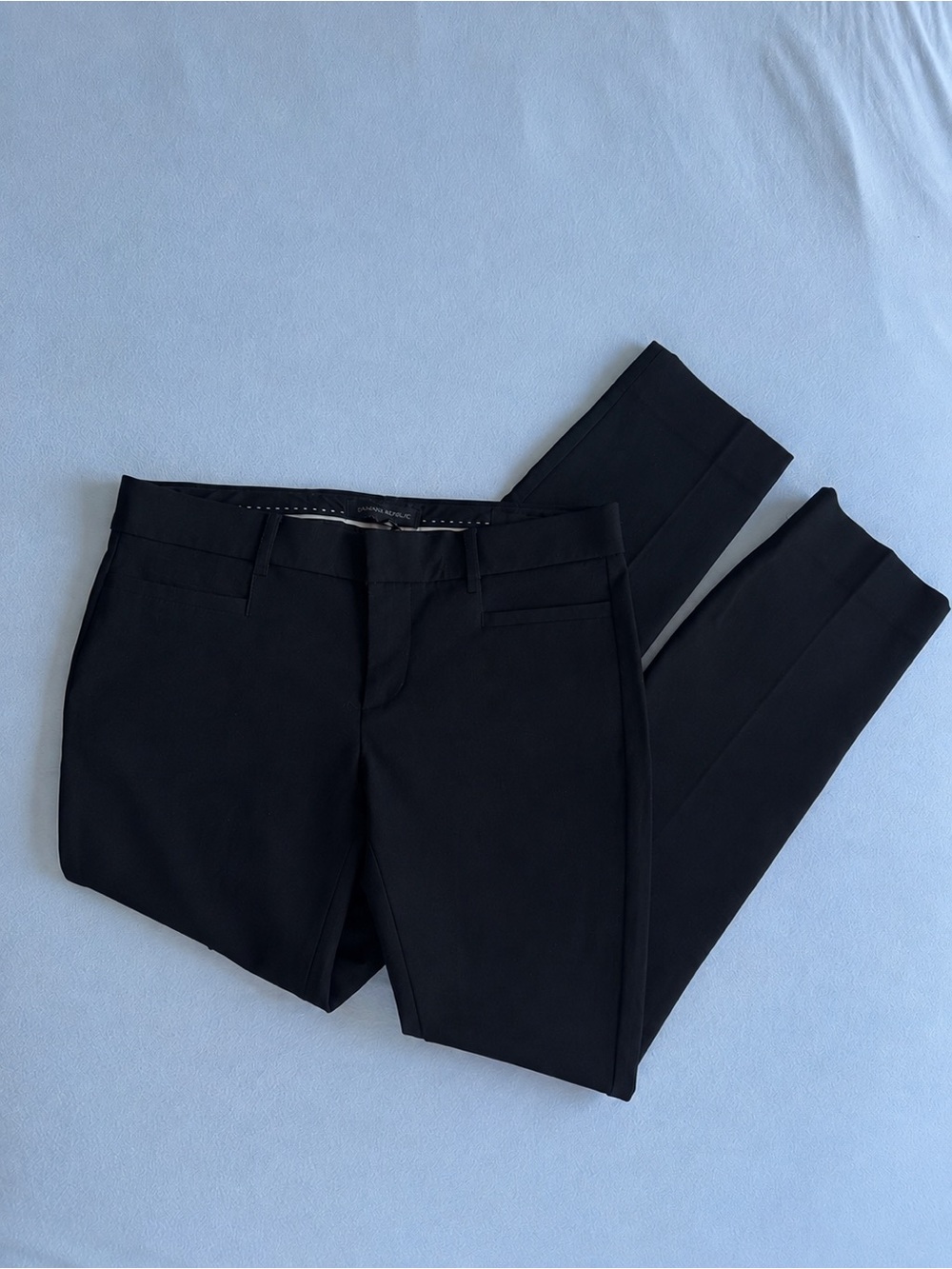Banana Republic Black Cropped Dress Pants